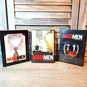 Mad Men Seasons 1 2 and 3  Season 1 is New and Sealed dvds tv series